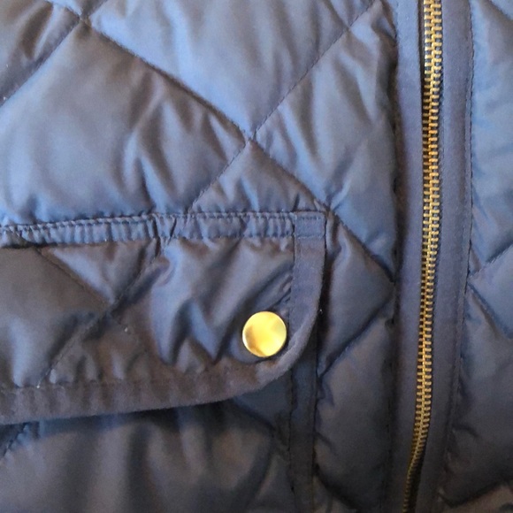 J. CREW vest blue size medium - Picture 4 of 8